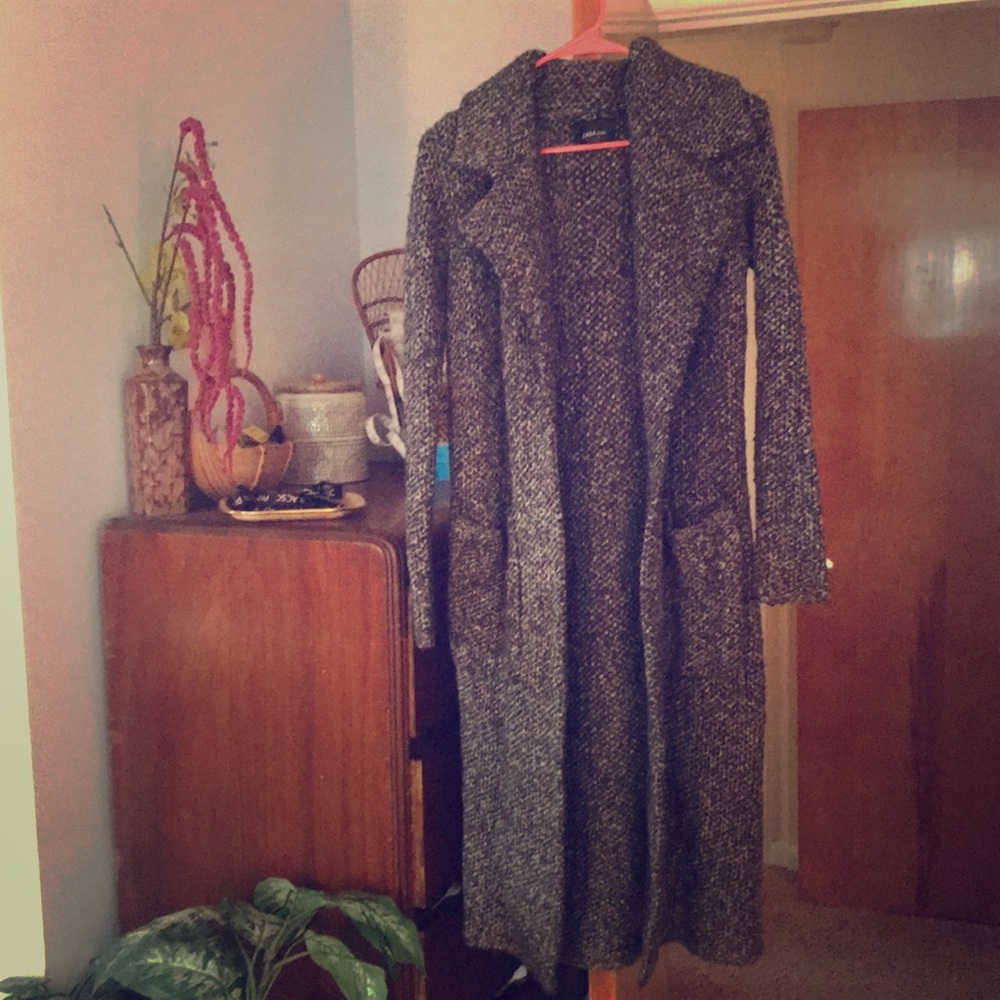 Long date night over coat